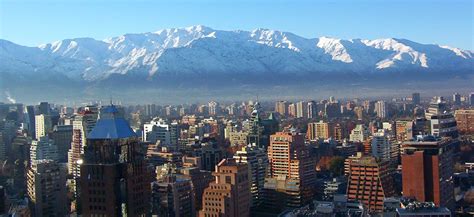 Google Map of Santiago de Chile, Chile's capital city - Nations Online ...