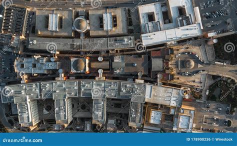 Aerial Shot of the Mater Dei Hospital in Malta Stock Photo - Image of ...