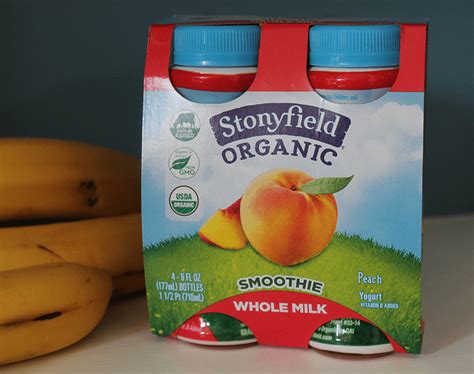 NEW Stonyfield Whole Milk Smoothies! - Thirty-Something Mother Runner