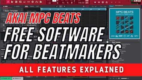 AKAI MPC BEATS | Free DAW/VST | All features explained | Free Download - YouTube