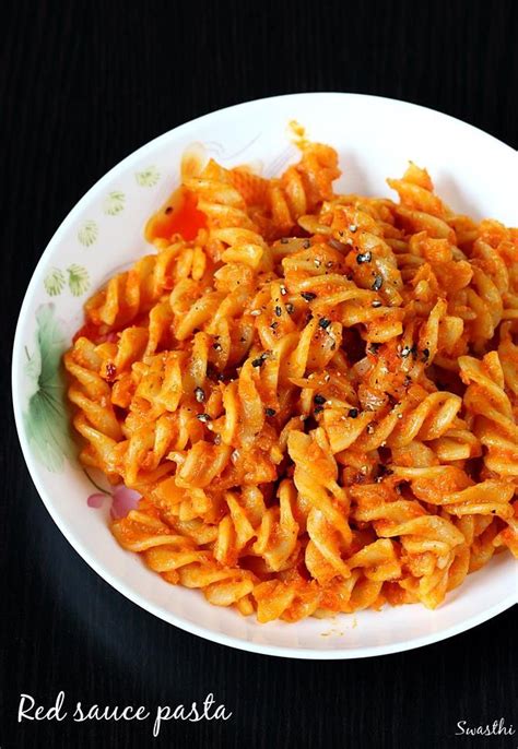 Red sauce pasta | How to make red sauce pasta | Recipe | Pasta recipes ...