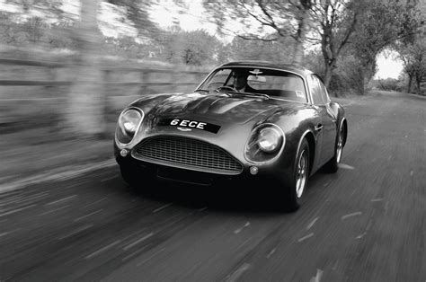 Aston Martin's $7.65 million DB4 GT Zagato Continuation track car peeks out ahead of Le Mans debut