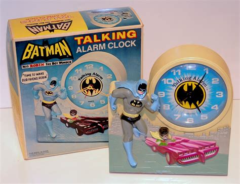 The Bat Channel!: Batman talking alarm clock