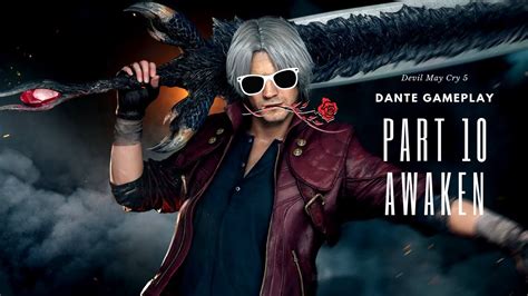 DMC 5 Dante Gameplay S Rank - Mission 10 Awaken - YouTube