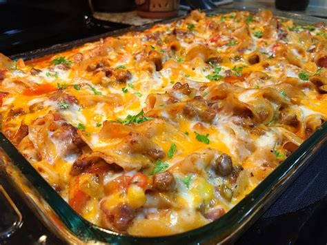 Club Foody | Southwest Beef Casserole Recipe • Tasty Comfort Food ...