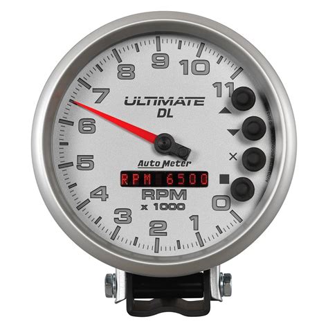 Auto Meter® 6895 - Ultimate Series 5" Pedestal Tachometer Gauge, 0-11,000 RPM