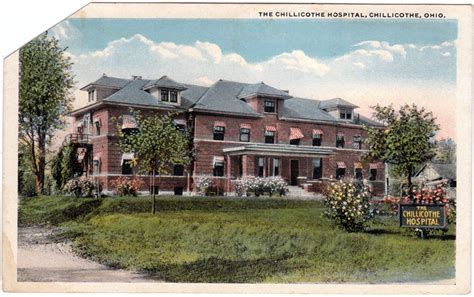 The Chillicothe Hospital, Chillicothe, Ohio (Date Unknown) – Sent from ...