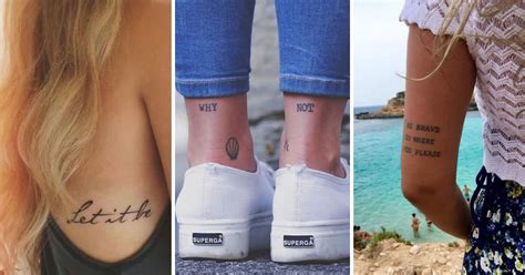 60 Inspiring Quote Tattoos | CafeMom.com