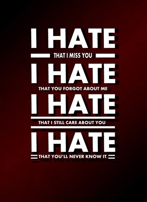 I Hate You But I Love You Quotes. QuotesGram