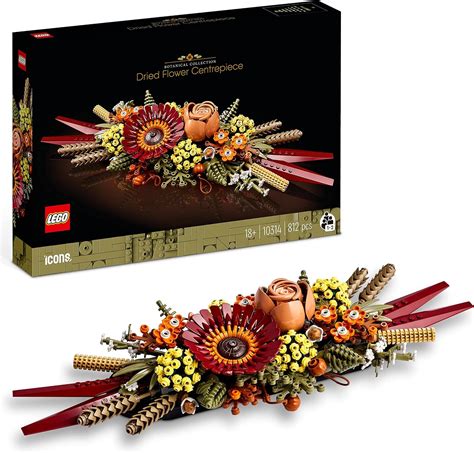 LEGO CREATOR Bloemstuk met gedroogde bloemen : Amazon.nl: Speelgoed ...