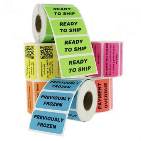 Label Stickers Printing Services at Rs 50/roll in New Delhi | ID: 20225441562