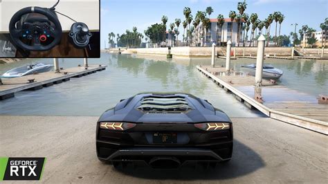 GTA 5 - Lamborghini Aventador S Gameplay - YouTube