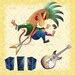Crazy Rock Band Clip Art PNG Funny Cartoon Character Clipart - Etsy