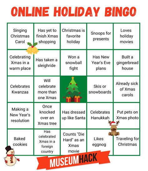 25 Virtual Christmas Party Ideas in 2023 (Holidays) | Holiday bingo ...