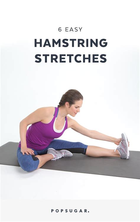 Easy Hamstring Stretches | POPSUGAR Fitness Photo 8