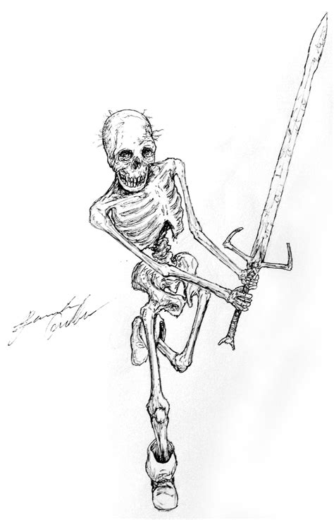 Skeleton Warrior by Chase-Shift on DeviantArt