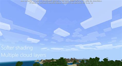 Super Duped Clouds Shader (Win10 Only) | Minecraft PE Texture Packs