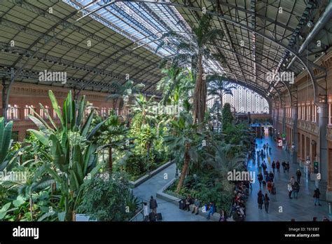 Train Station Atocha. Madrid, Spain Stock Photo - Alamy