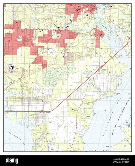 Milton South, Florida, map 1994, 1:24000, United States of America by ...