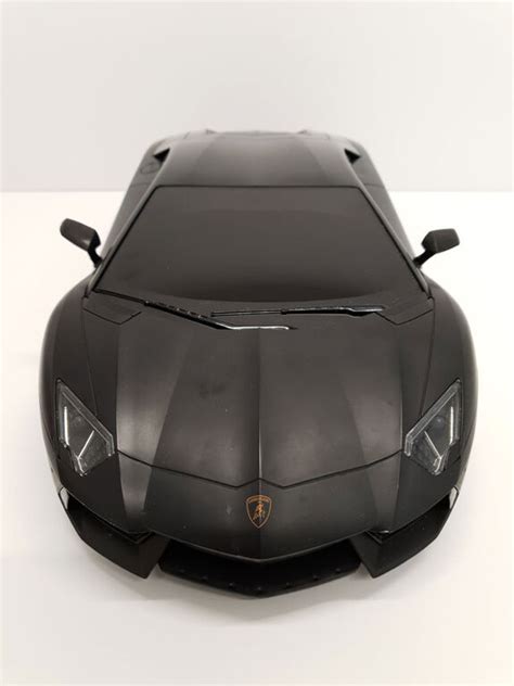 1:10 Lamborghini Aventador Coupe Black Remote Control Car - English Edition - R Exclusive | Toys ...