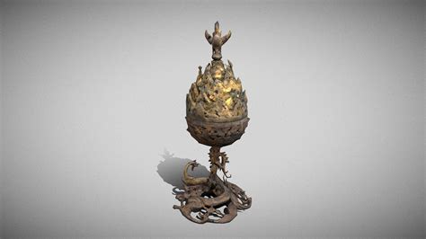 Great Gilt-bronze Incense Burner of Baekje - Download Free 3D model by junhapark1 [c42c31e ...