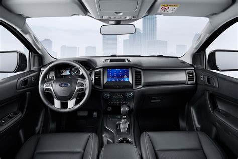 Ford-Ranger-Black-interior - Mega Autos