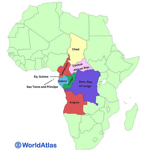 Regions Of Africa - WorldAtlas