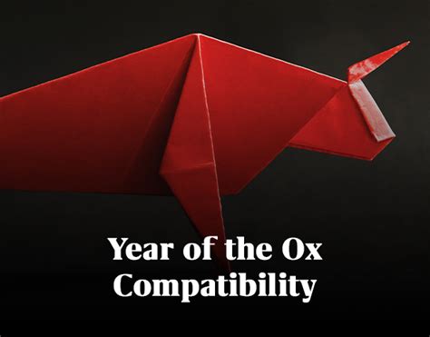 Year of the Ox Compatibility | Mysticsense