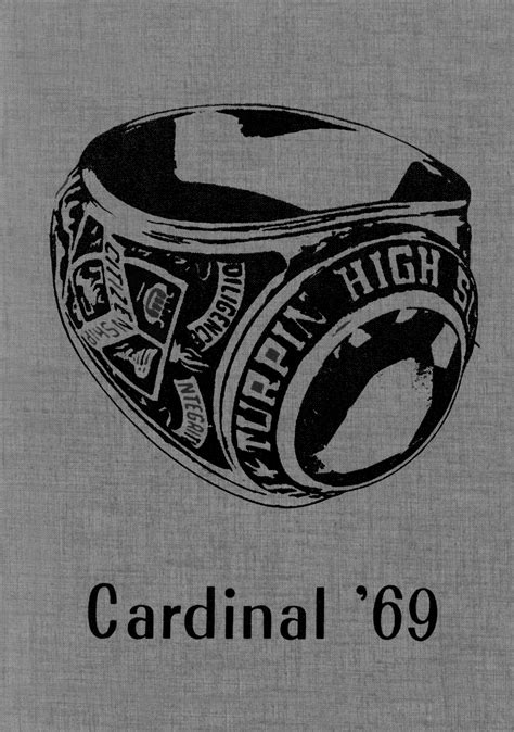 1969 yearbook from Turpin High School from Turpin, Oklahoma for sale