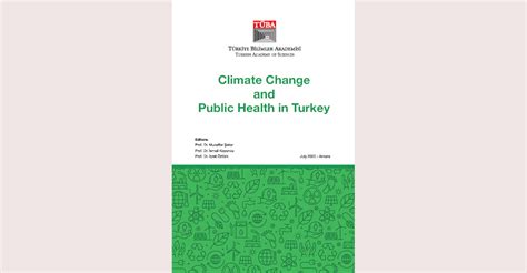 Un rapport sur le changement climatique et la santé publique en Turquie – International Year of ...