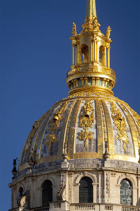 Les Invalides Dome Photograph by Brian Jannsen