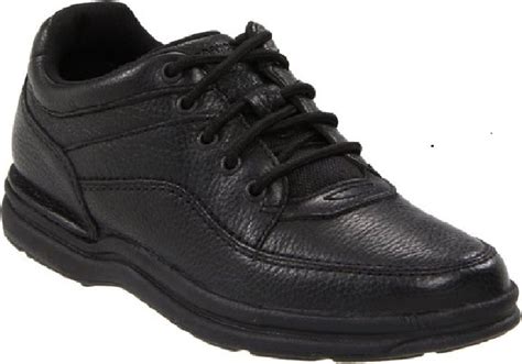 Rockport Men's World Tour Classic Shoe Black - Continental Shoes