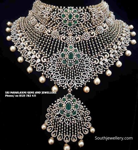 3 Way detachable diamond choker - Indian Jewellery Designs