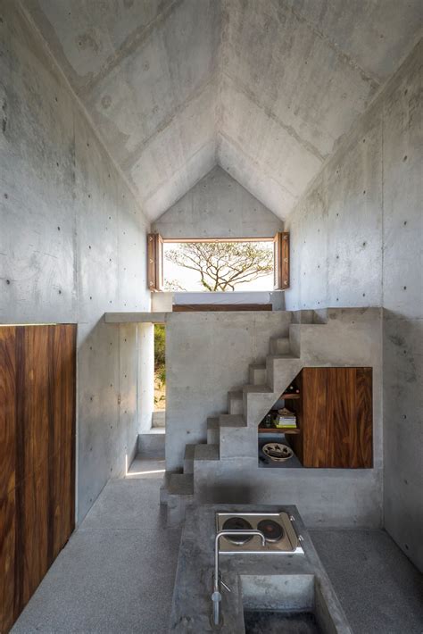 {Decor Inspiration} Concrete Tiny House in Mexico - Hello Lovely