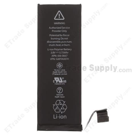 OEM iPhone 5C Battery - Original iPhone 5C Battery - ETrade Supply