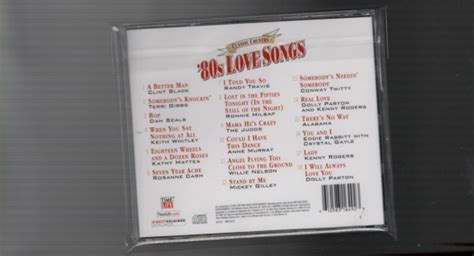 Classic Country: '80s Love Songs by Various Artists (CD, Jan-2006, Time ...