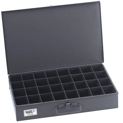 Klein Tools 18 in. Extra-Large 32-Compartment Storage Small Parts ...