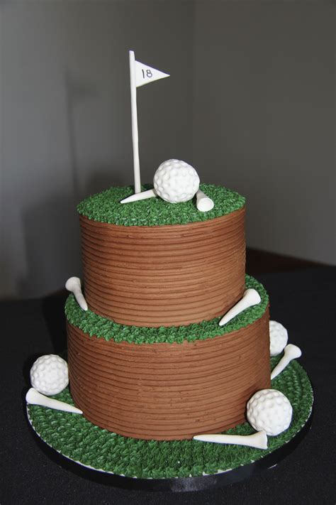 Golf Groom's Cake | Golf birthday cakes, Golf grooms cake, Golf themed cakes