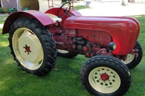 1958 Porsche 308 N Super Diesel Tractor High Crop Model for sale on BaT ...