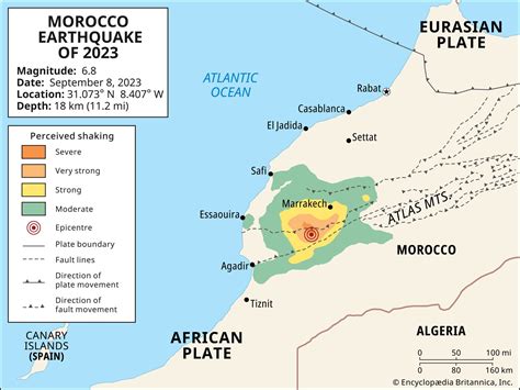 Morocco earthquake of 2023 | Description, Geology, Deaths, & Facts | Britannica