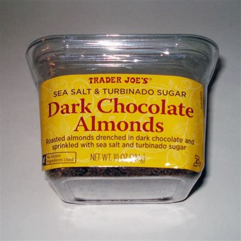 Trader Joe's Dark Chocolate Almonds | Geegee's Good for you Food | Pi…