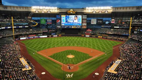 Wallpaper Desktop Milwaukee Brewers Stadium HD - 2021 Wallpaper Baseball