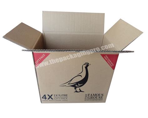 Custom logo design corrugated mailing packaging shipping carton boxes