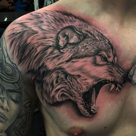 Pin de Inhuman Brutal'Am em หมา | Tatuagens de urso, Lobo tatuagem ...