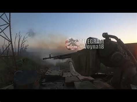 Ukraine T-64BM Bulat Tank and Swedish CV9040C Infantry Vehicle Fire at ...