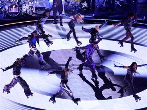 Usher Keeps Roller-Skating at Vegas After-Party Following Halftime Show