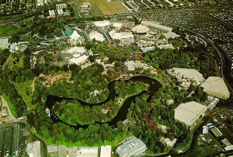 Aerial Views of Disneyland Over Time