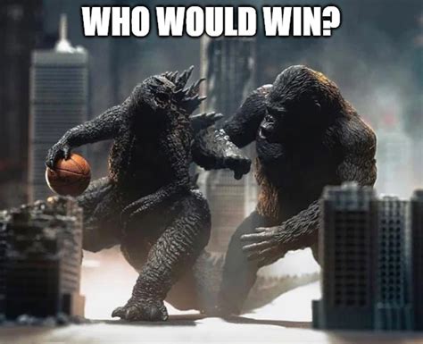 Godzilla Vs Kong Meme Chocolate - GODZILLA VS KONG