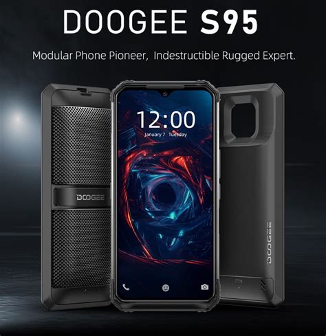 Get the latest Doogee S95 rugged modular smartphone at only $199.99 (coupon inside) - Gizmochina