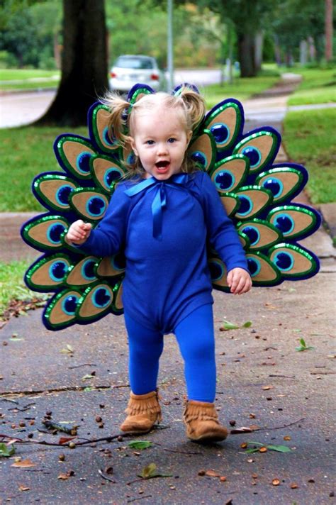 Adorable Toddler Peacock Costume